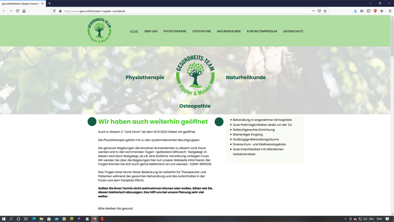 Gesundheitsteam Hippler und Mandel