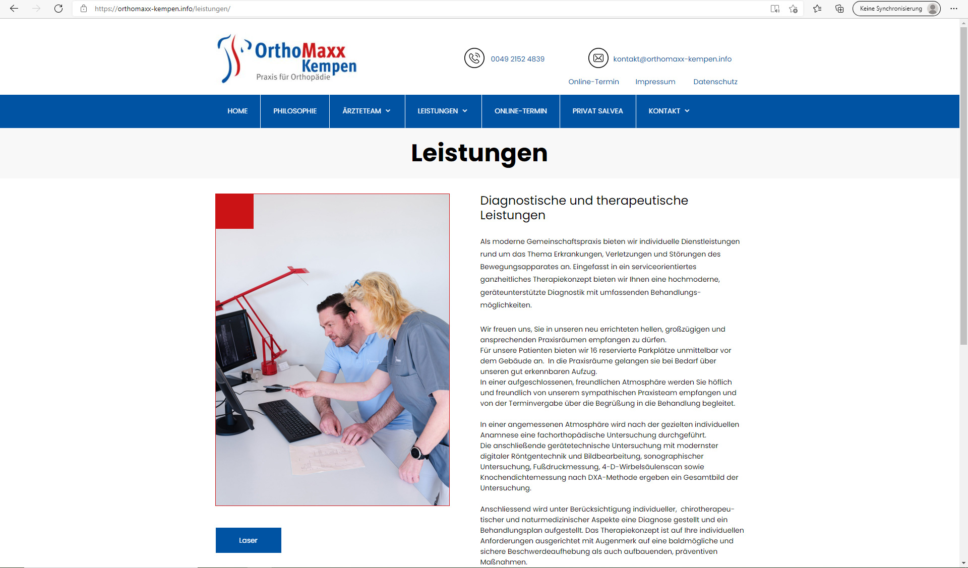 Orthomaxx Orthopädie in Kempen